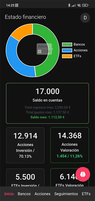 App screen 1